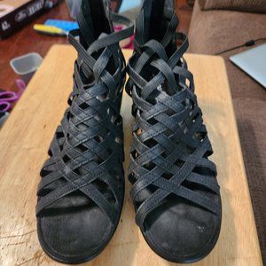 Skeckers memory foam wedge sandals SZ 11